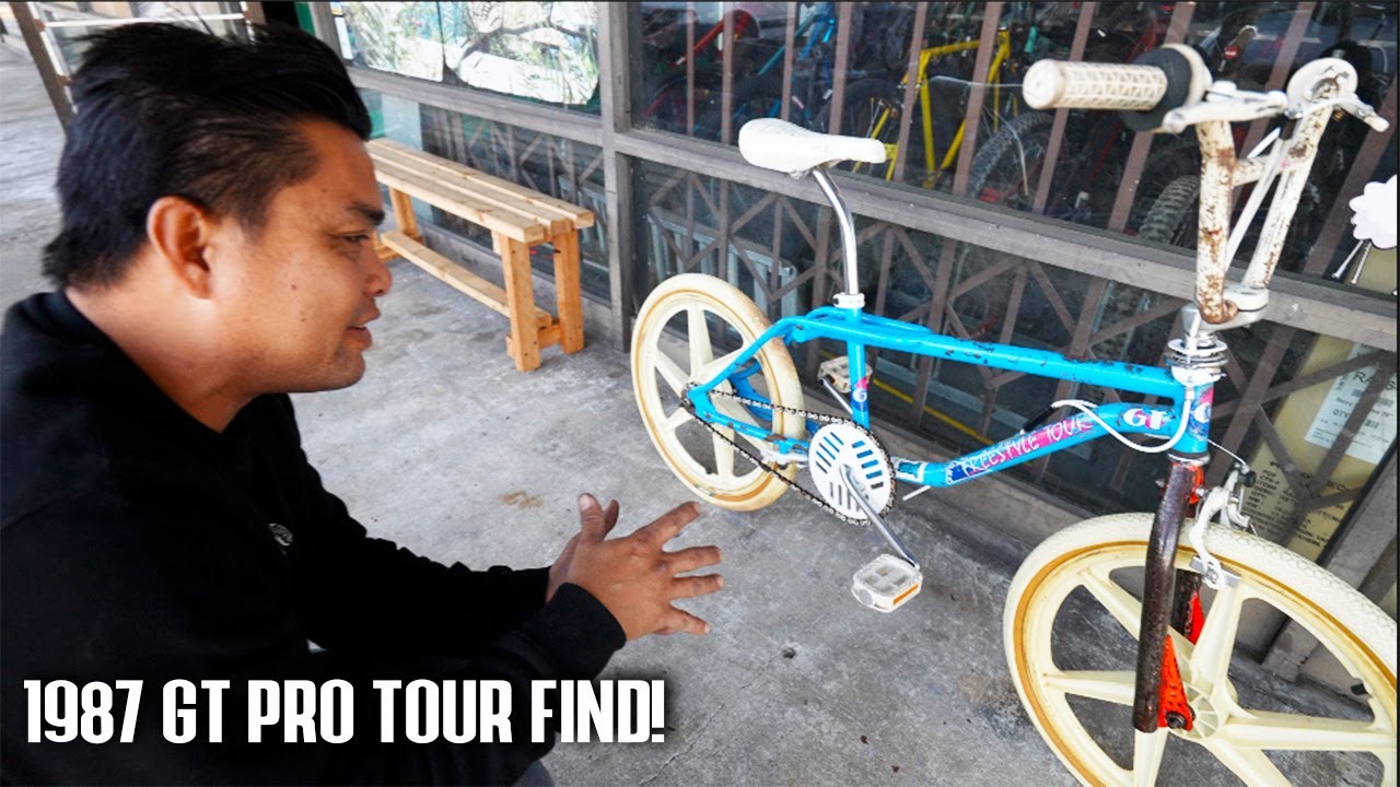 Rusty 1987 GT Pro Freestyle Tour BMX владельца магазина!