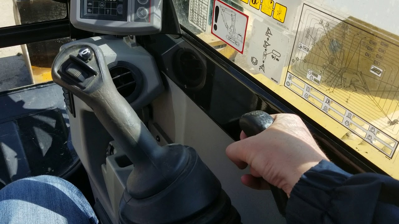 Operation of a Cat 308 Excavator