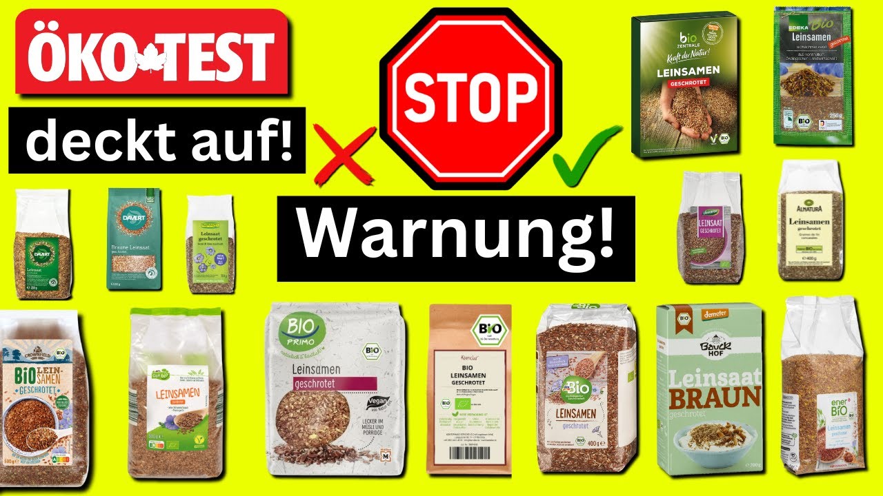 &Ouml;KO TEST SCHOCK! ☠️ Diese Leinsamen k&ouml;nnten t&ouml;dlich sein &ndash; Finger weg!