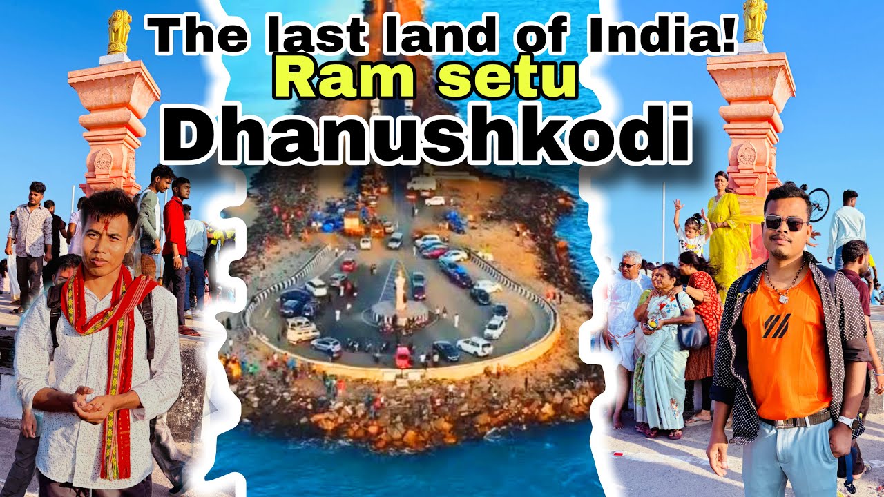 Dhanushkodi-ram setu the last land of India 🇮🇳 Dhanushkodi || Rameshwaram Tamil nadu ||