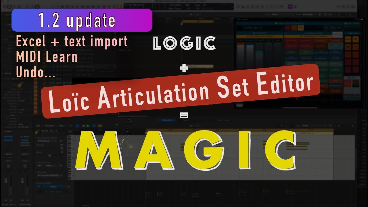 Logic Articulations even easier? LASE 1.2 release