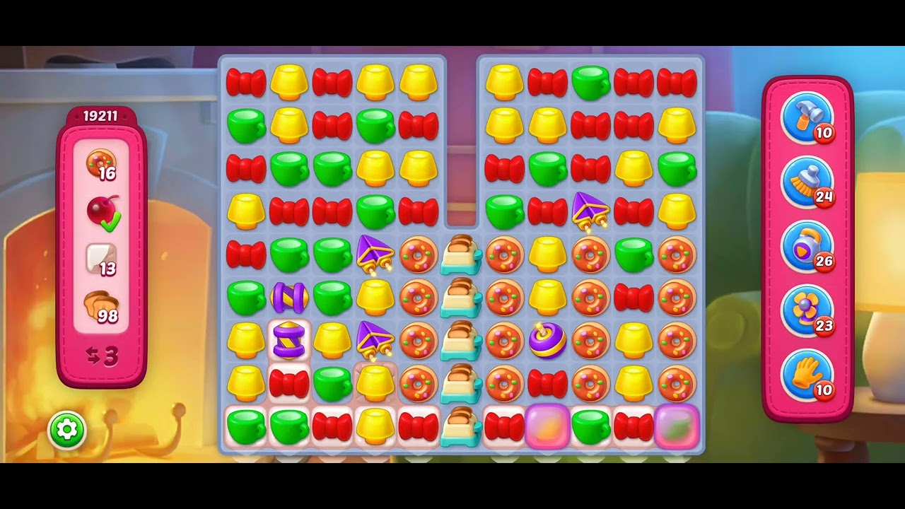 Homescapes Super Hard Level 19211