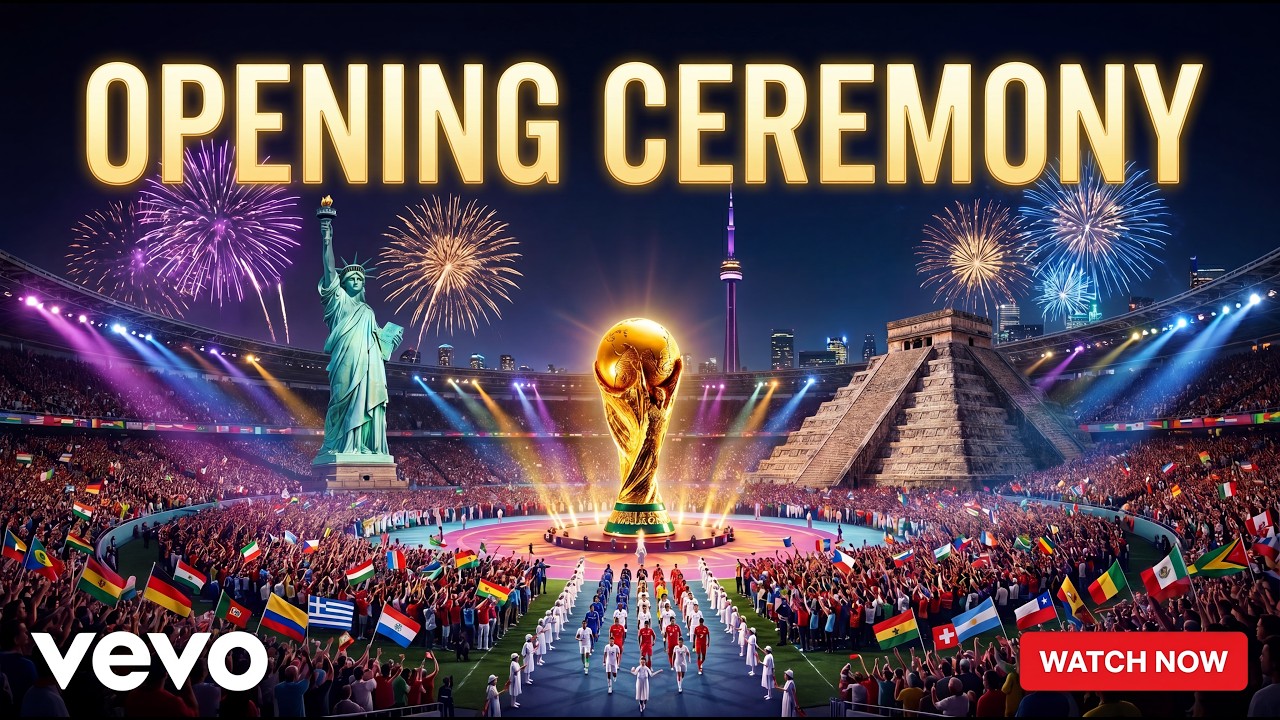 FIFA World Cup 2026 Opening Ceremony 🌍⚽ All Nations Parade | Epic Anthem | USA Mexico Canada