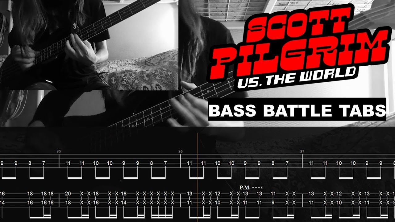 Scott Pilgrim vs. the World - Bass Battle (Cover + Tabs)