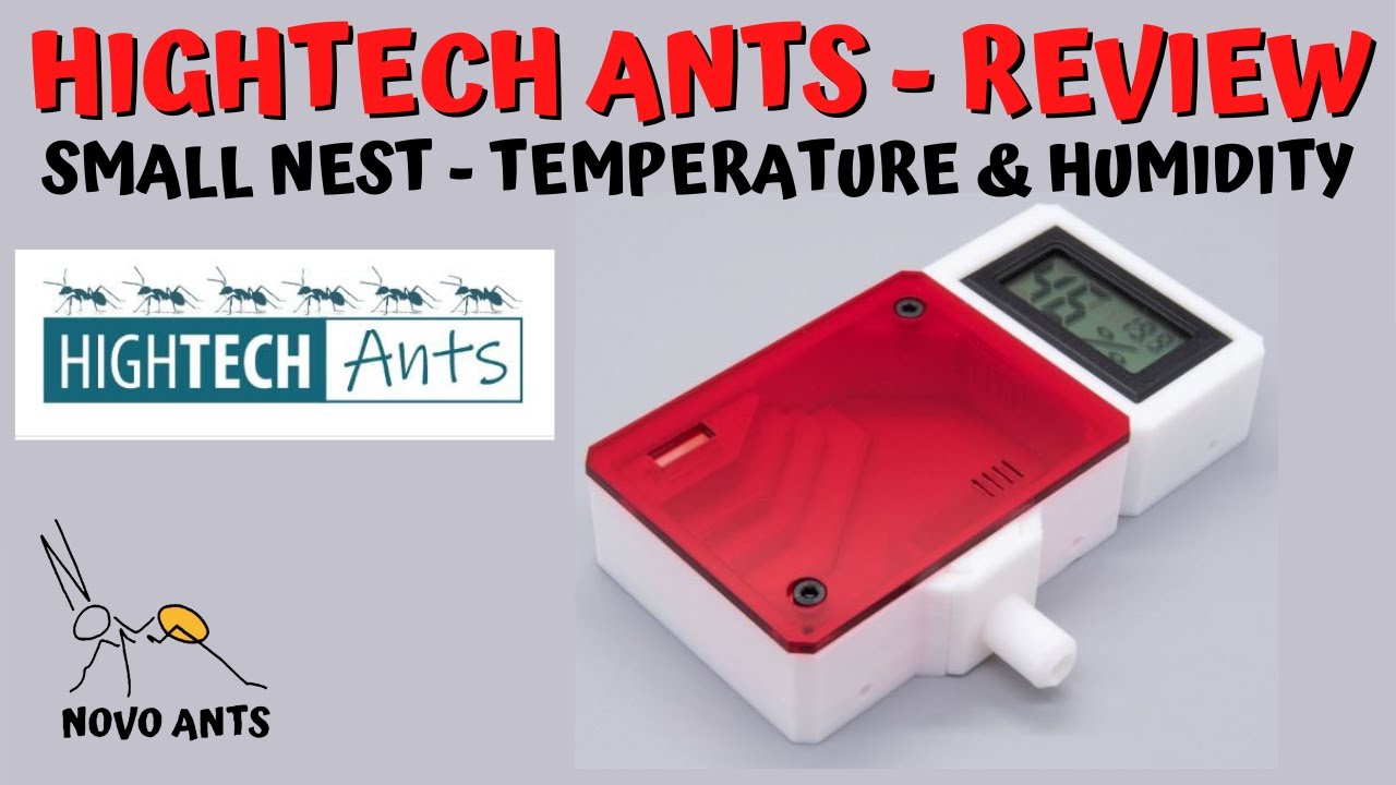 Hightech Ants - Small nest PRODUCT REVIEW 3D Printed nest