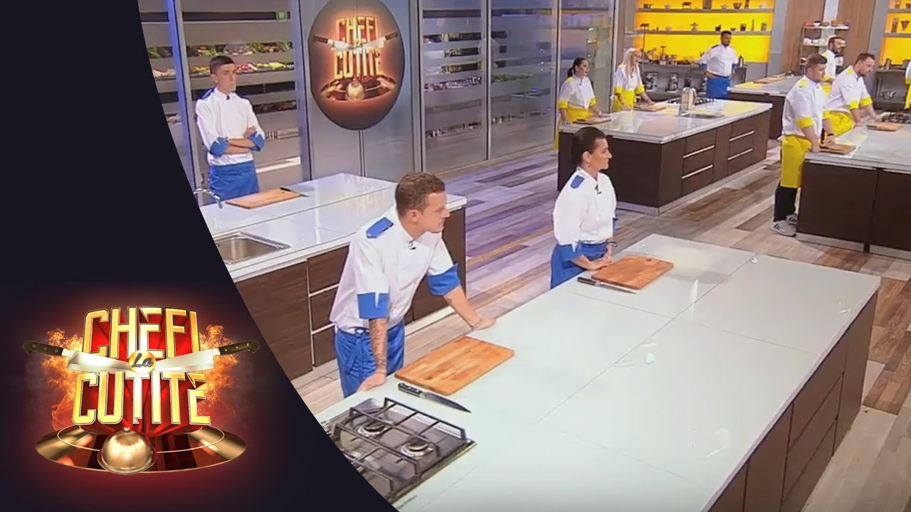 Echipa galbenă şi echipa albastră au intrat la duel! Concurenții vor găti cheesecake