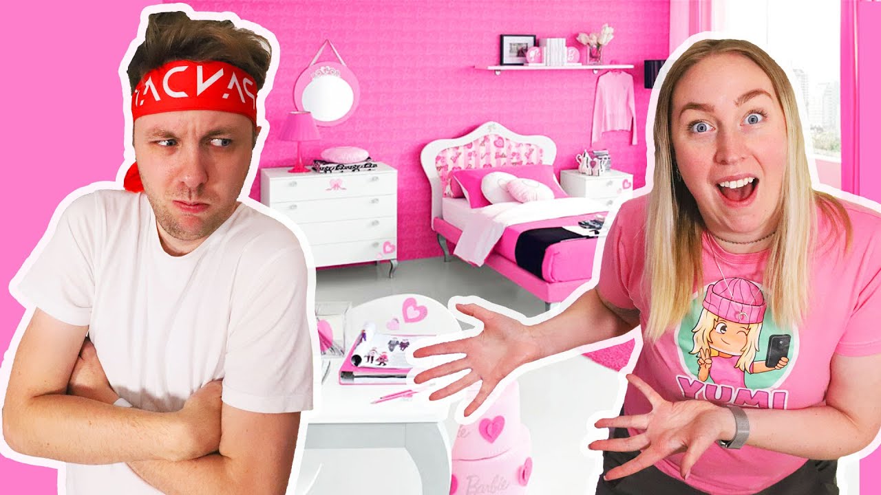 MÅLAR TOMUS RUM ROSA!