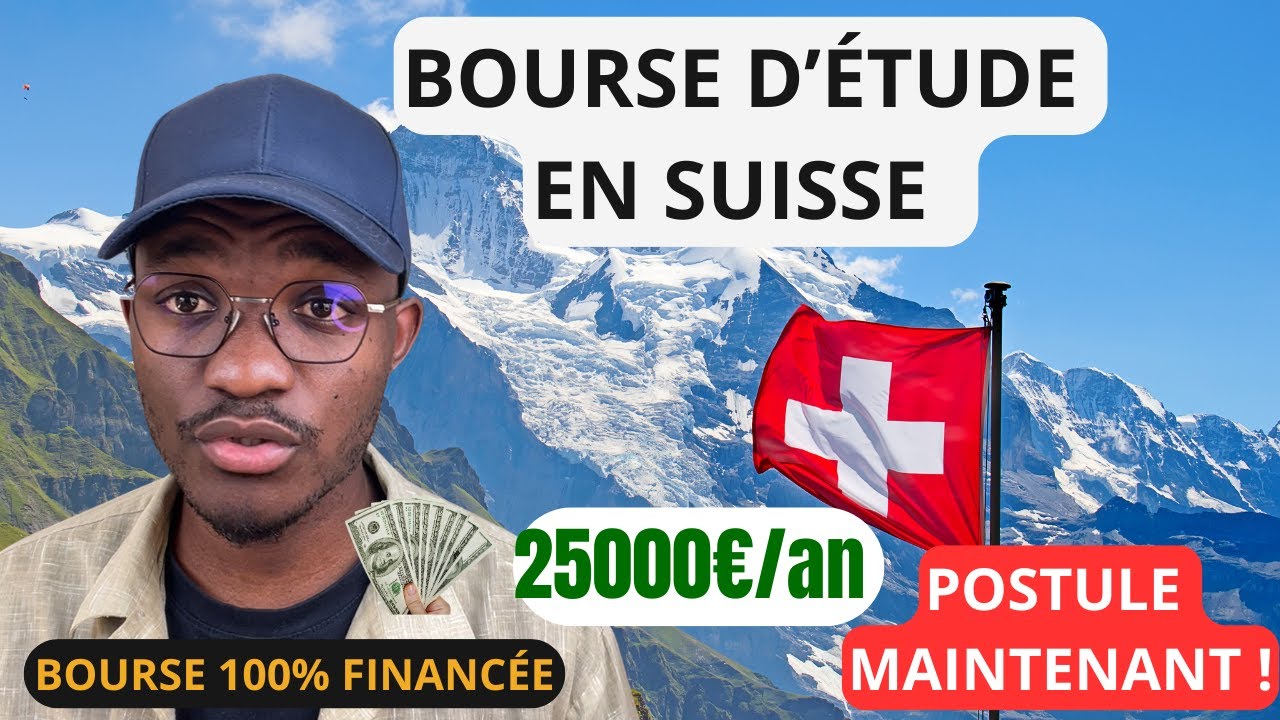 BOURSE D'ÉTUDE ETHZ (SUISSE) 2025 (Entièrement financée!)