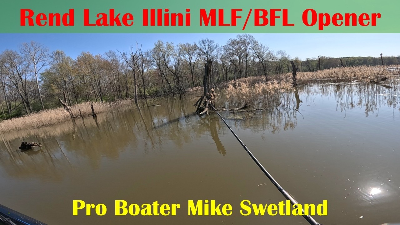 Bass Tournament on Flooded Rend Lake: INSANE Conditions!