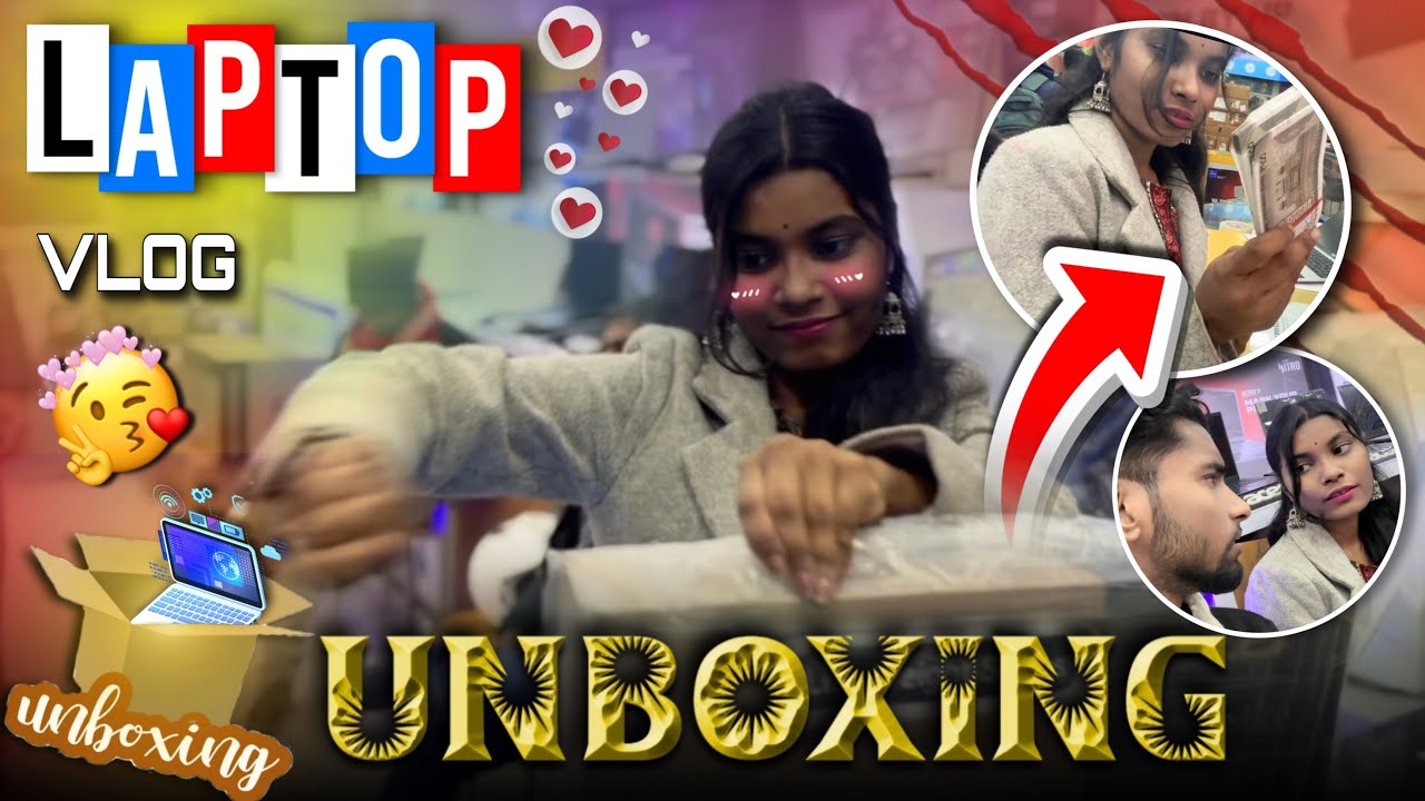 NISHU UNBOXING NEW LAPTOP 💻✨😍// Nishu ने LAPTOP पैसा दिया 😱||Welcome My new family 😘|| 97 The prank✨