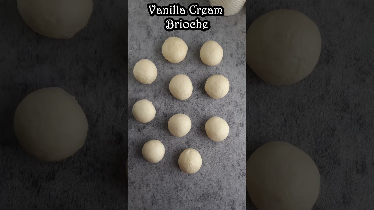 VANILLA CREAM BRIOCHE  #cookingee #dessertrecipe #dessert #brioche #vanillacream #briocherecipe