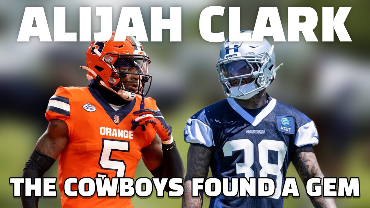 UDFA Alijah Clark Has The Best Chance to Make The 53 Man Roster ( All 22 Film session)