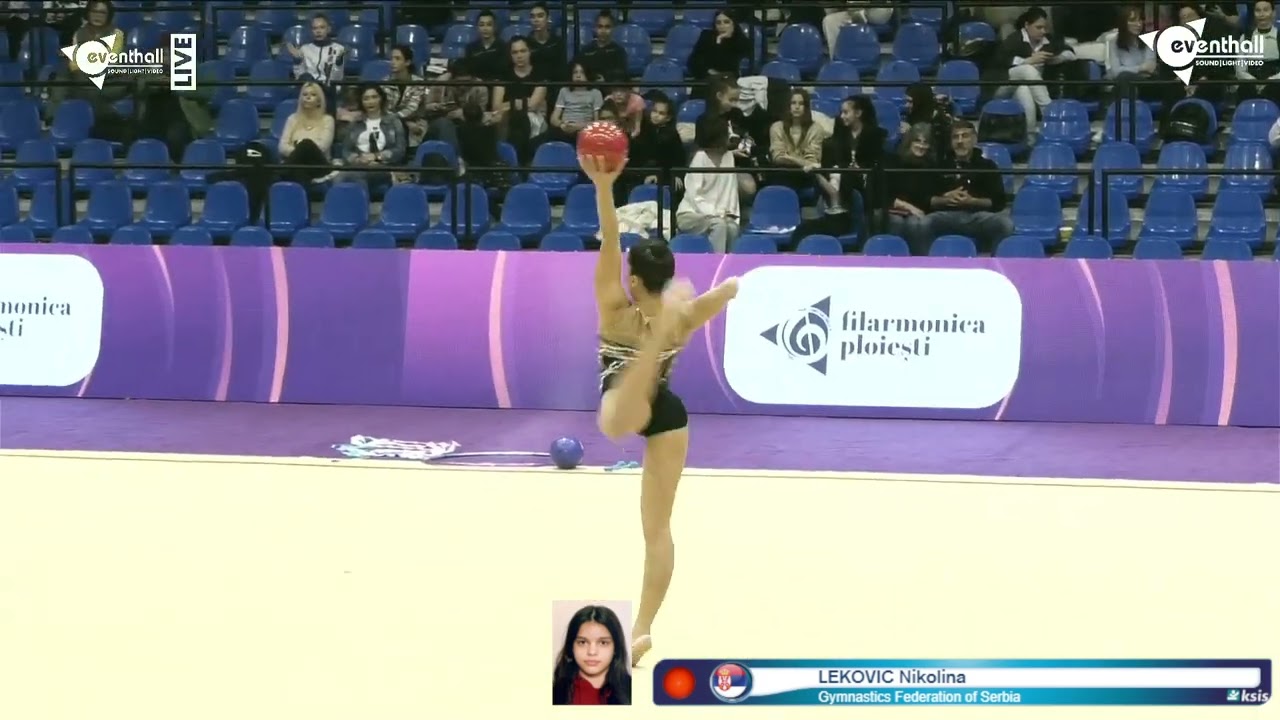 LEKOVIC Nikolina GFof Serbia #FIG 23rd Irina Deleanu R Gym Cup 24 feb 2024Seniors   RGI R2 2