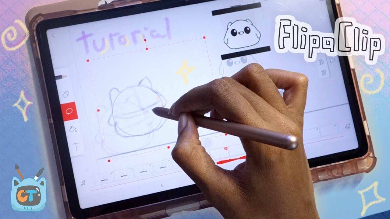 ✏️Simple Animation Tips & Tricks for Beginners 🌱 using Flipaclip 🥕