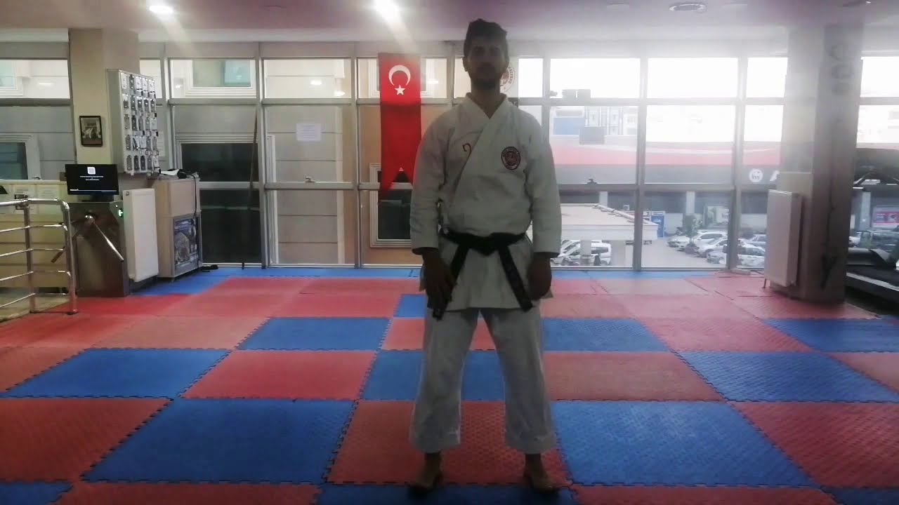 Yeşil Kuşak Sınavı Kihon Teknikleri ve kKata Heian Sandan