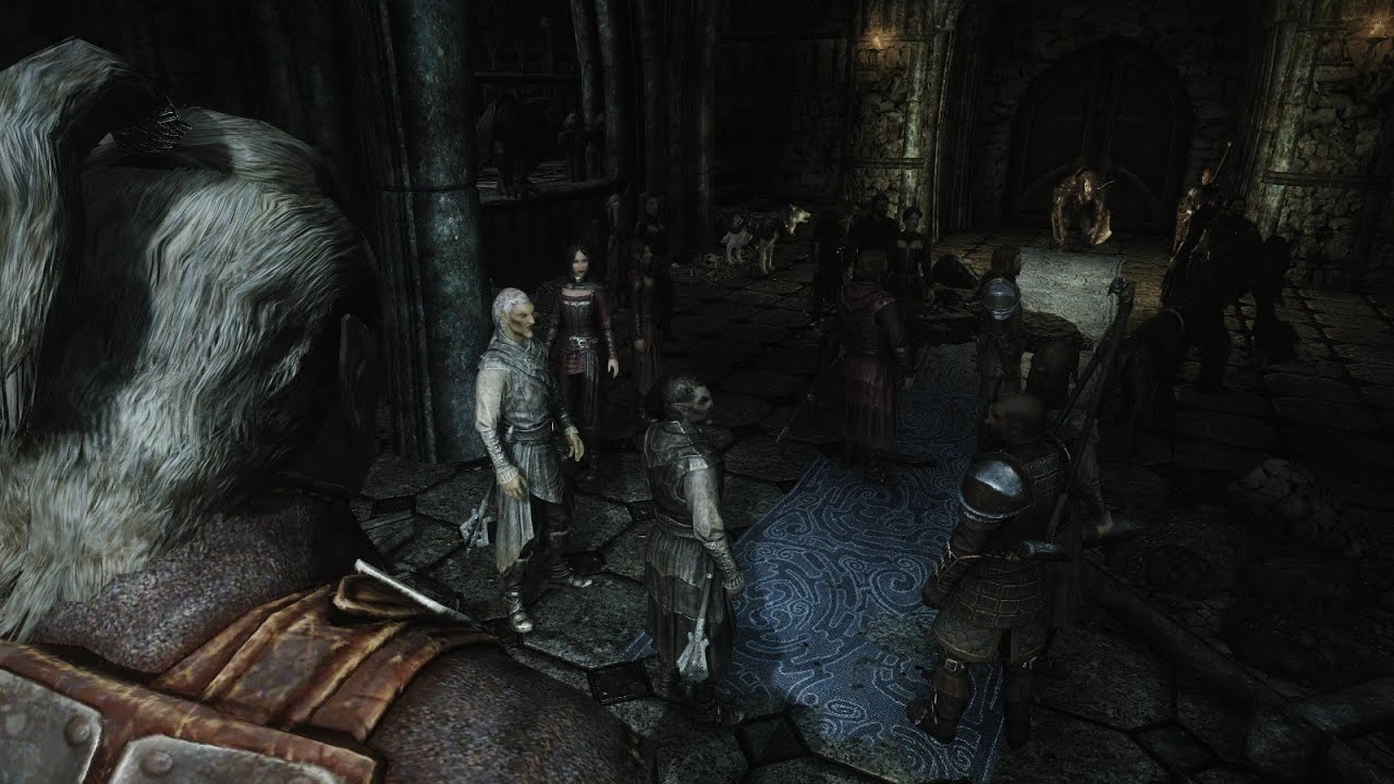Volkihar Clan (with Vampire Lord Harkon) vs The Dawnguard (with Serana,Valerica) | Skyrim