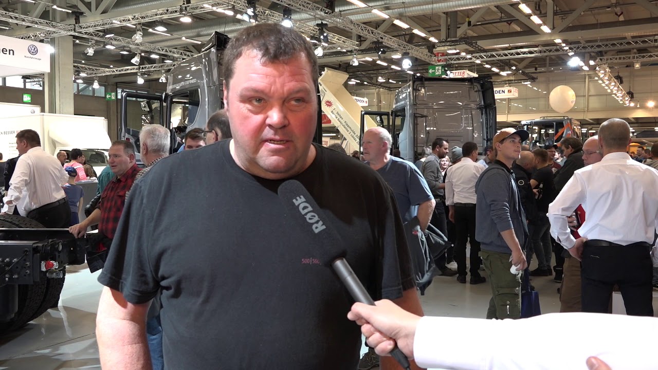 TransportCH 2017: Scania-Fan Armin Jungo
