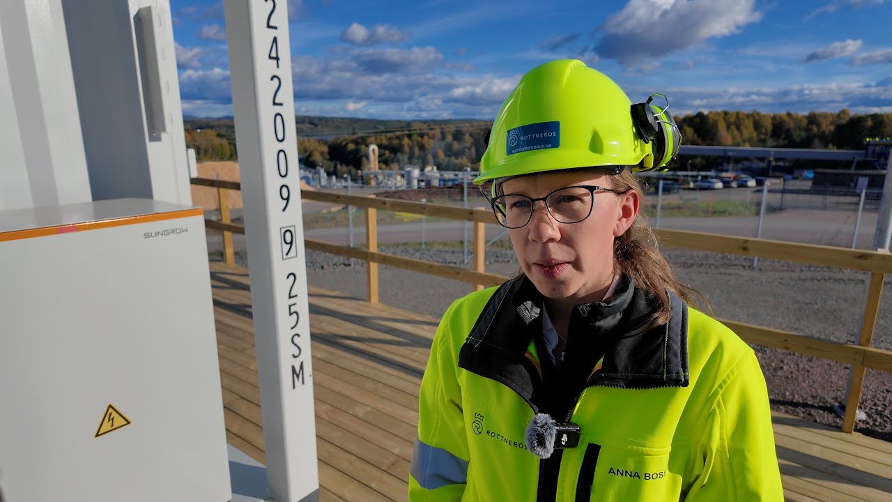 Projektet LOKEN besökte Värmlands största solpark