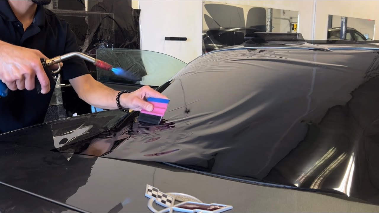 CORVETTE - Torch and Heatgun shrinking