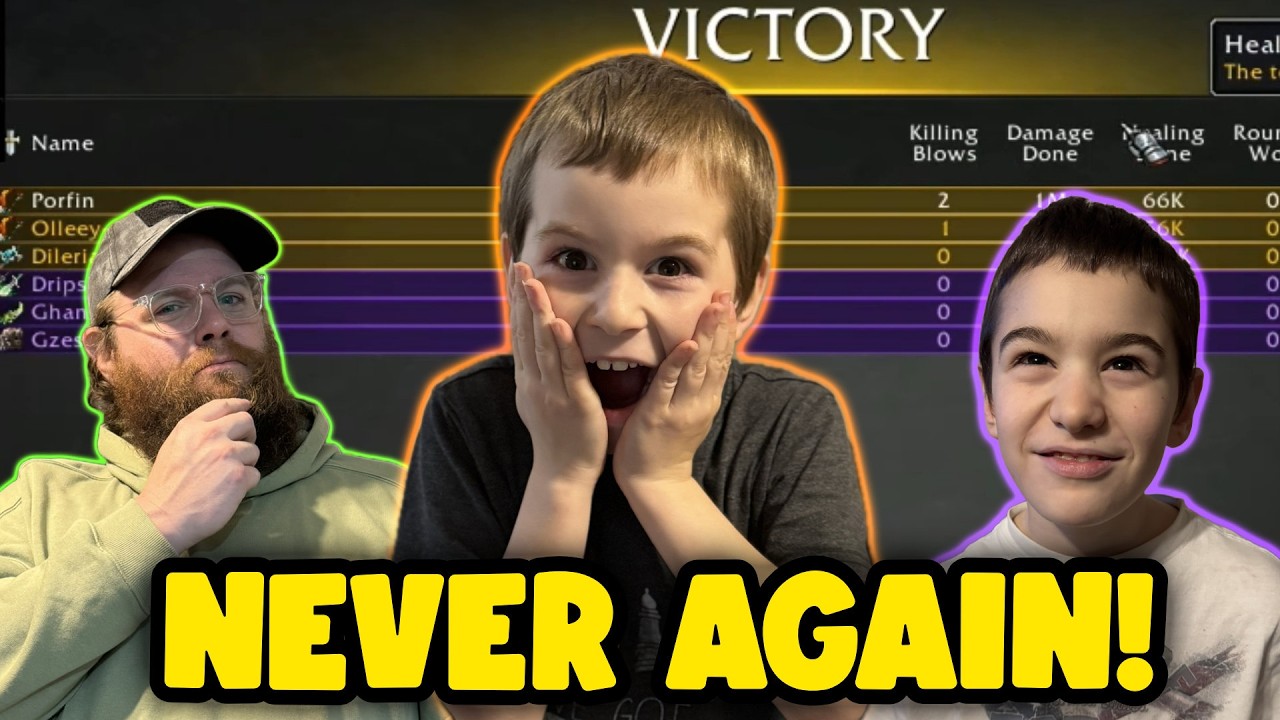 Teaching My Kids PvP Was a Mistake ⚔️