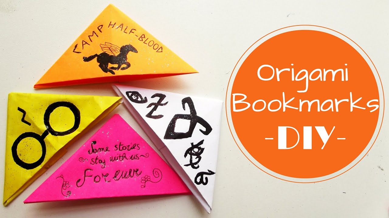 DIY | Origami Bookmarks