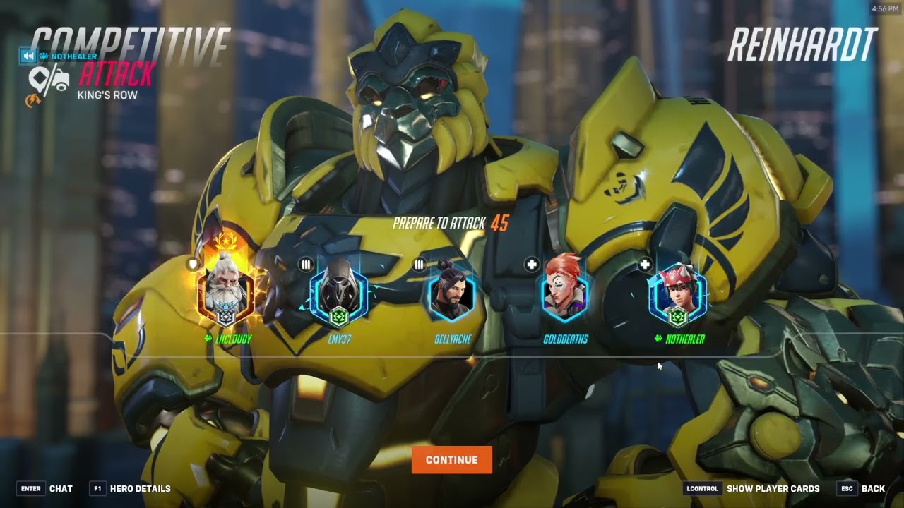 LHCLOUDY #1 РЕЙНХАРДТ ГЕЙМПЛЕЙ OVERWATCH 2 СЕЗОН 18
