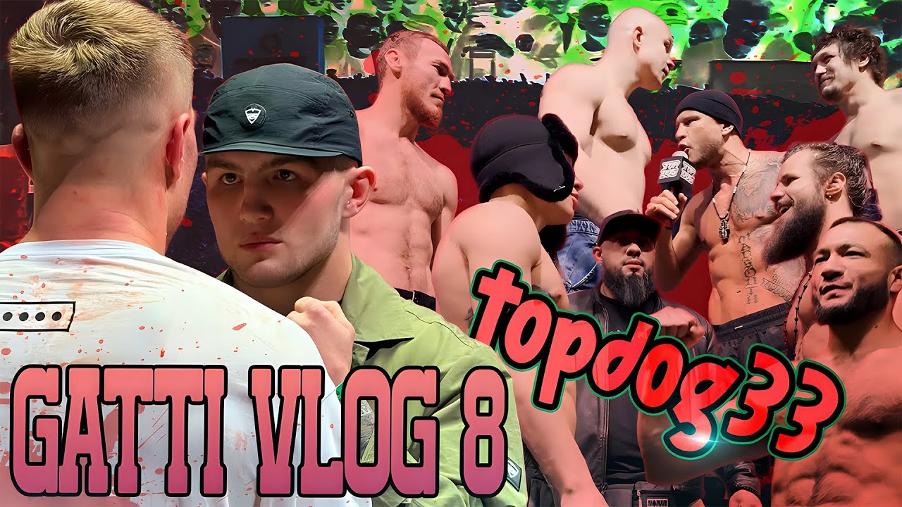 ДАНИЛА ГАТТИ VLOG 8 - Москва, TopDog 33.