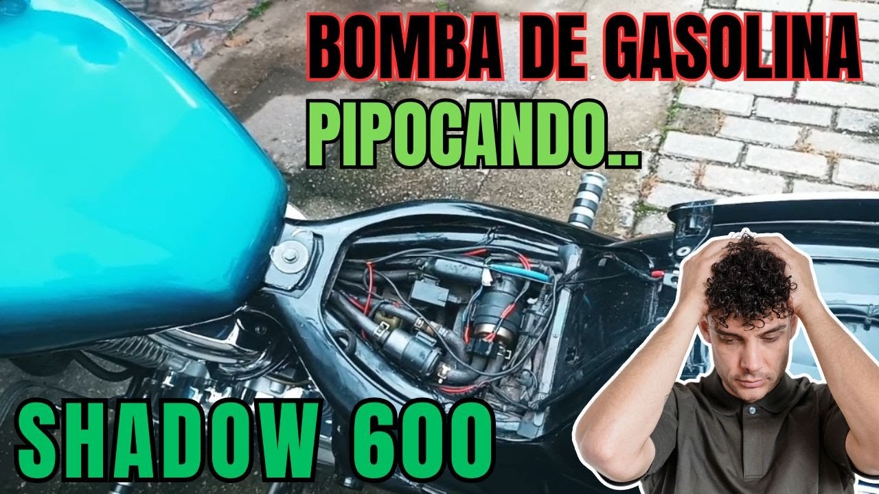 Bomba de Gasolina Shadow 600 Falhando Fazendo Tec Tec Batendo Esquentando Pipocando #shadow600