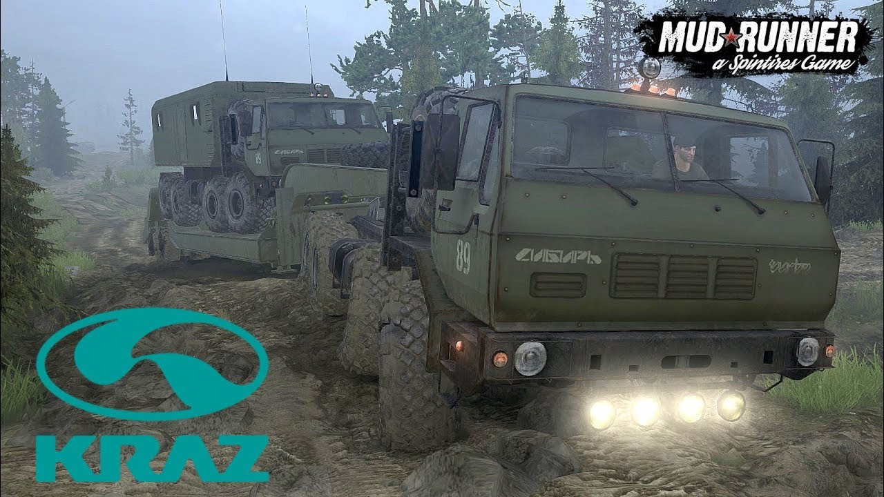 SPINTIRES: MudRunner I Mod  ► KrAZ 6316 [Deutsch/HD]