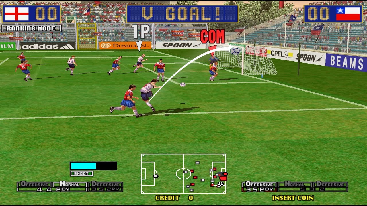 Virtua striker2 Best Goal TOP10