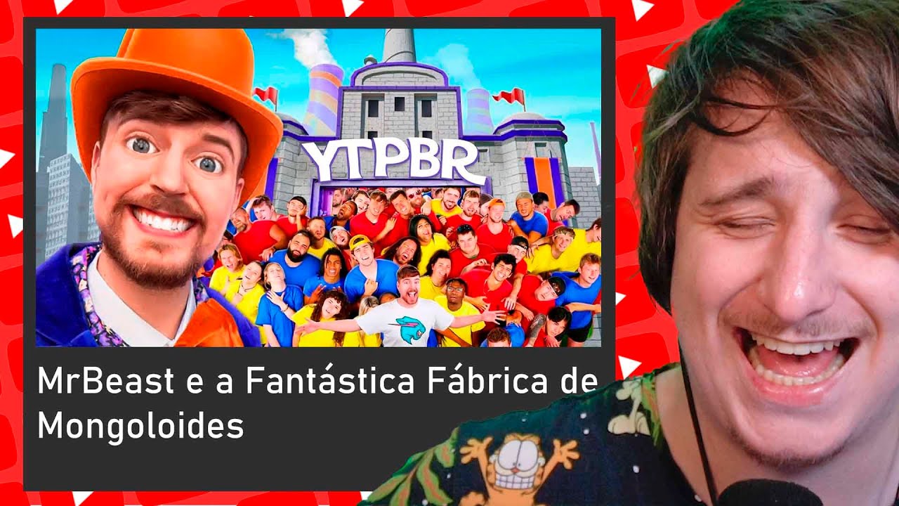 Reagindo a MrBeast e a Fant&aacute;stica F&aacute;brica de Mongoloides, Youtube Poop Br