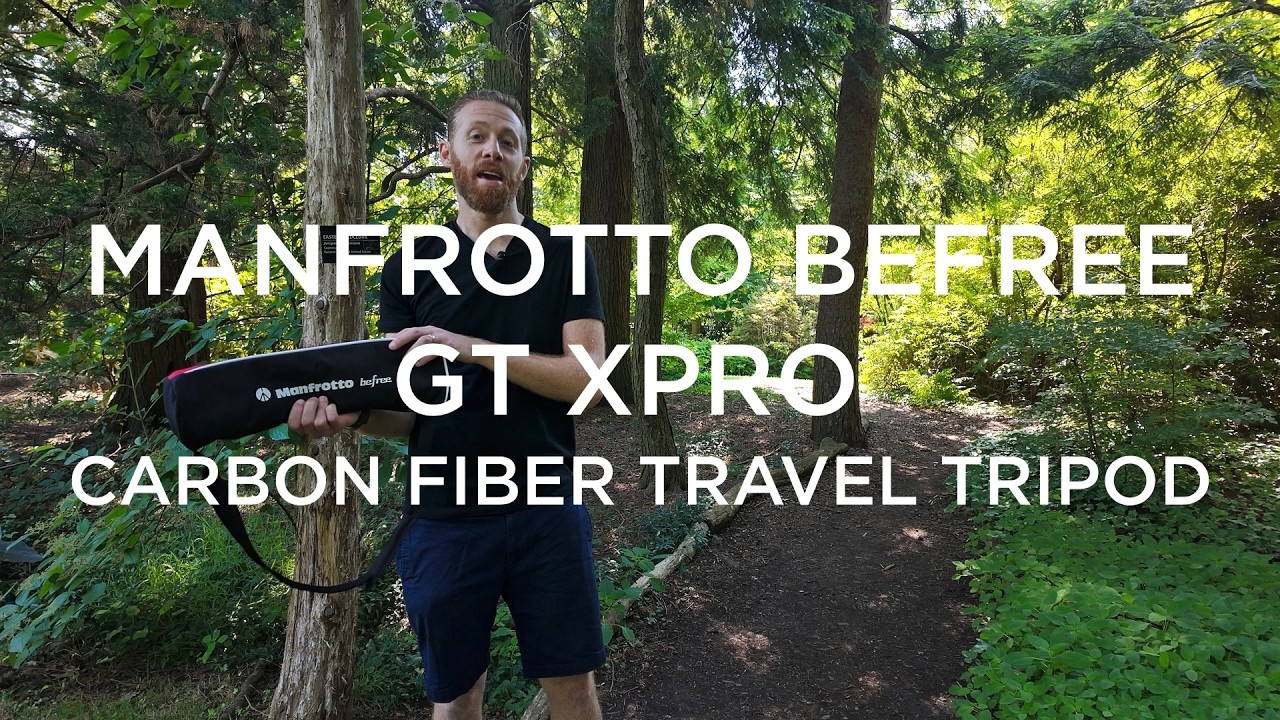 Manfrotto BeFree GTXPro Carbon Fiber Travel Tripod