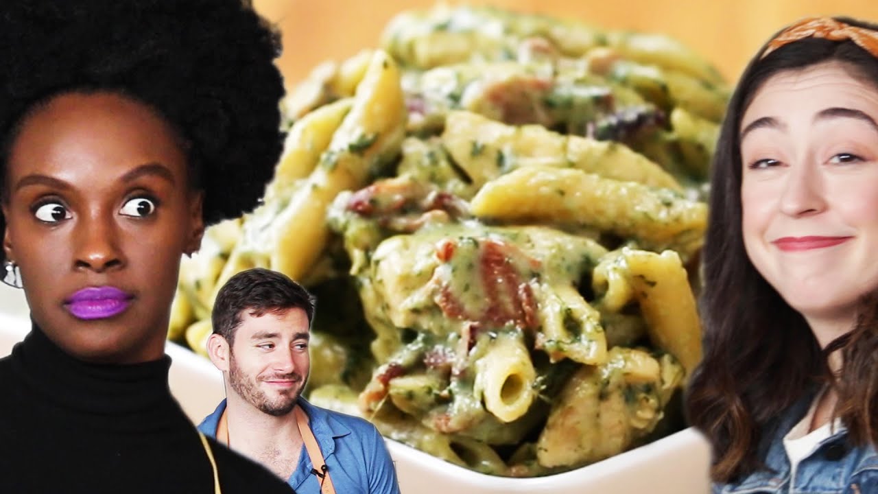 No Recipe Challenge: Chicken Penne Alfredo