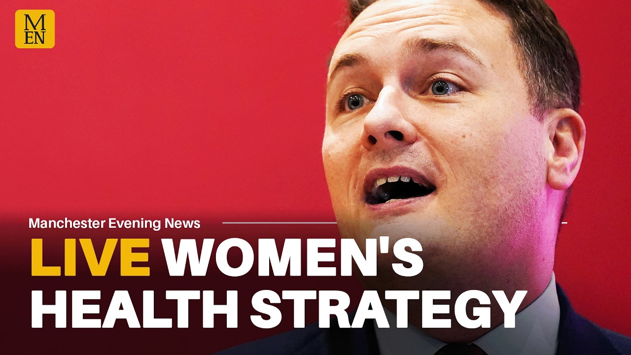 WATCH LIVE: Health Secretary Wes Streeting launches new Women's Health Strategy