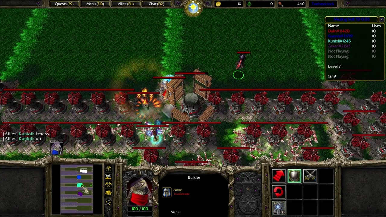 Warcraft 3, Mazing Skill TD #1