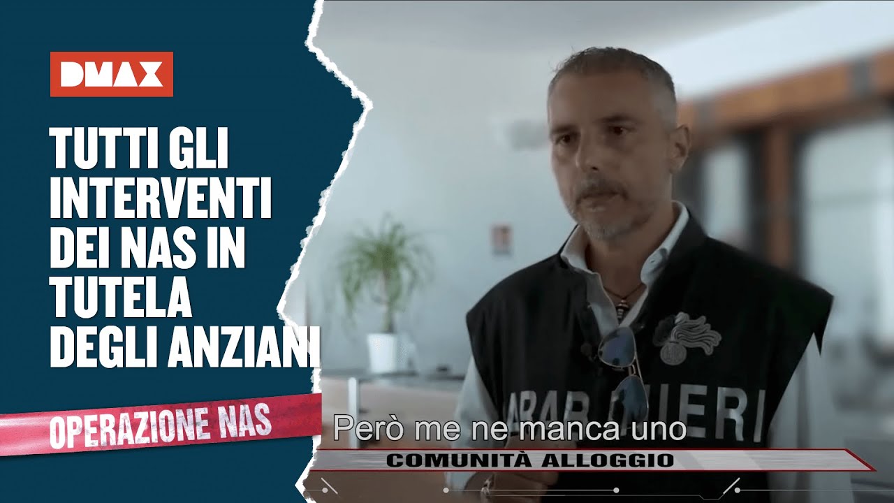 Tutti gli interventi dei NAS in tutela degli anziani