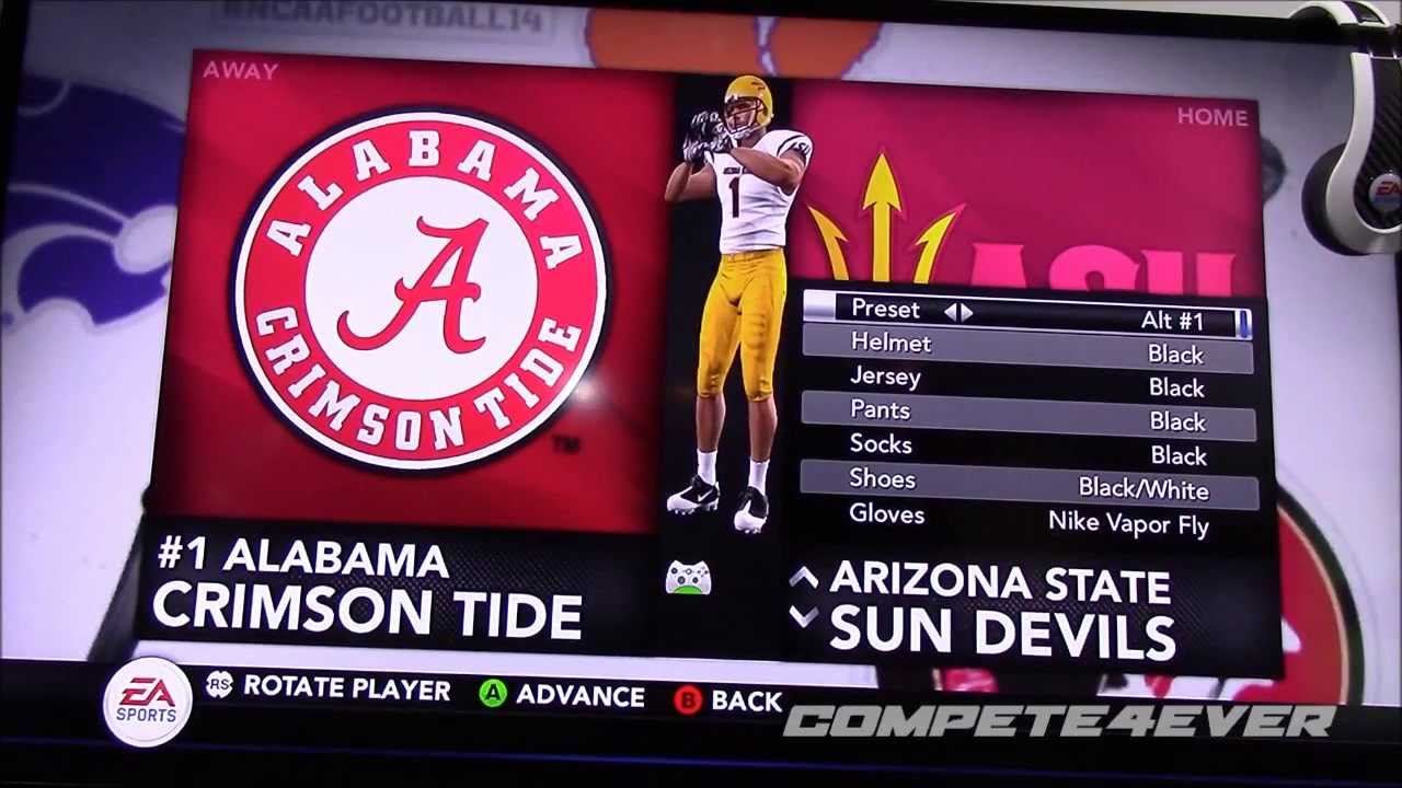 E3 NCAA 14 ALL TEAM UNIFORMS