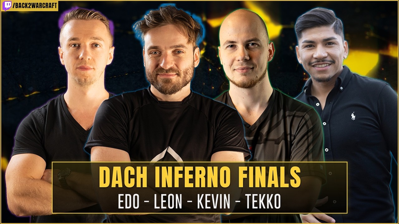 FINALS ⚔️ Leon - Kevin - Edo - Tekko 🏆 WC3 DACH Inferno  !Feedback !Award