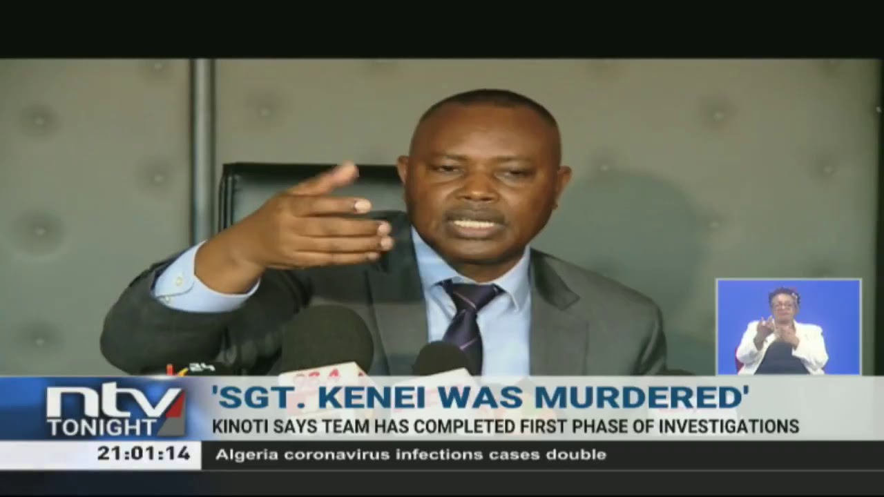 DP Ruto&rsquo;s office at the epicentre of the murder of Sergeant Kenei