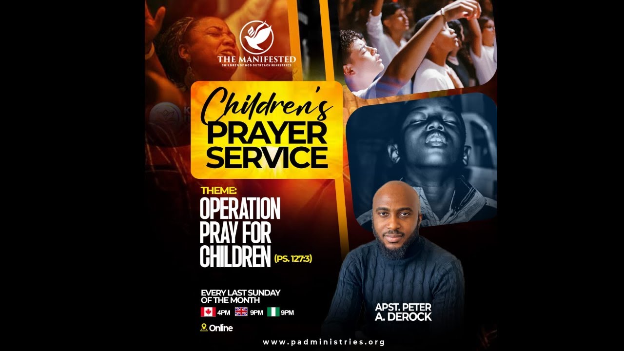 Children Prayer Service - OPC || 22:02:2026