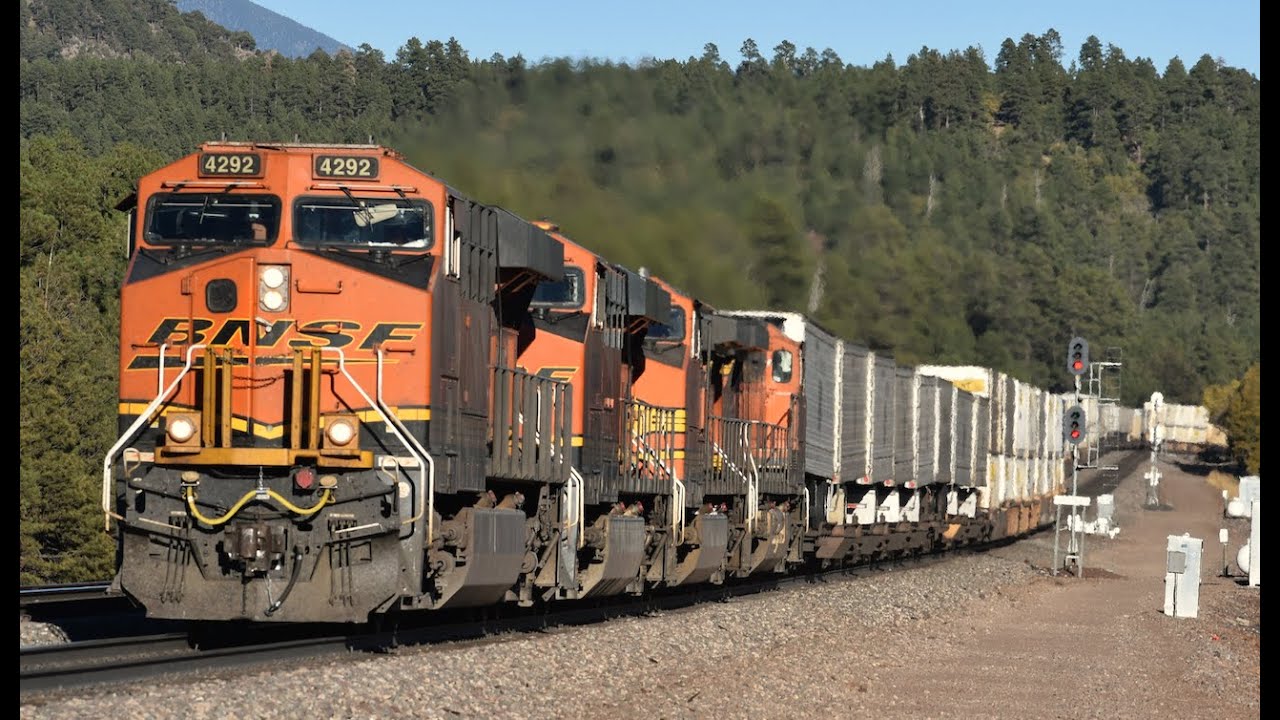 Railfanning the BNSF Transcon in Williams, Arizona - Part 1