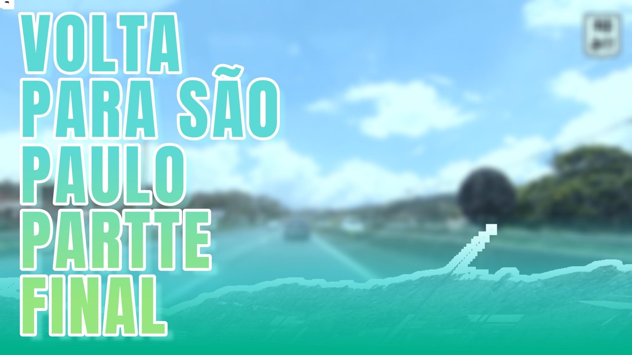 VIAGEM DE VOLTA PARA SÃO PAULO PARTE FINAL