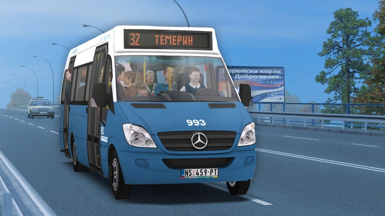 OMSI 2 | Novi Sad, 32 MAS - Temerin, MB W906 Sprinter [#101]