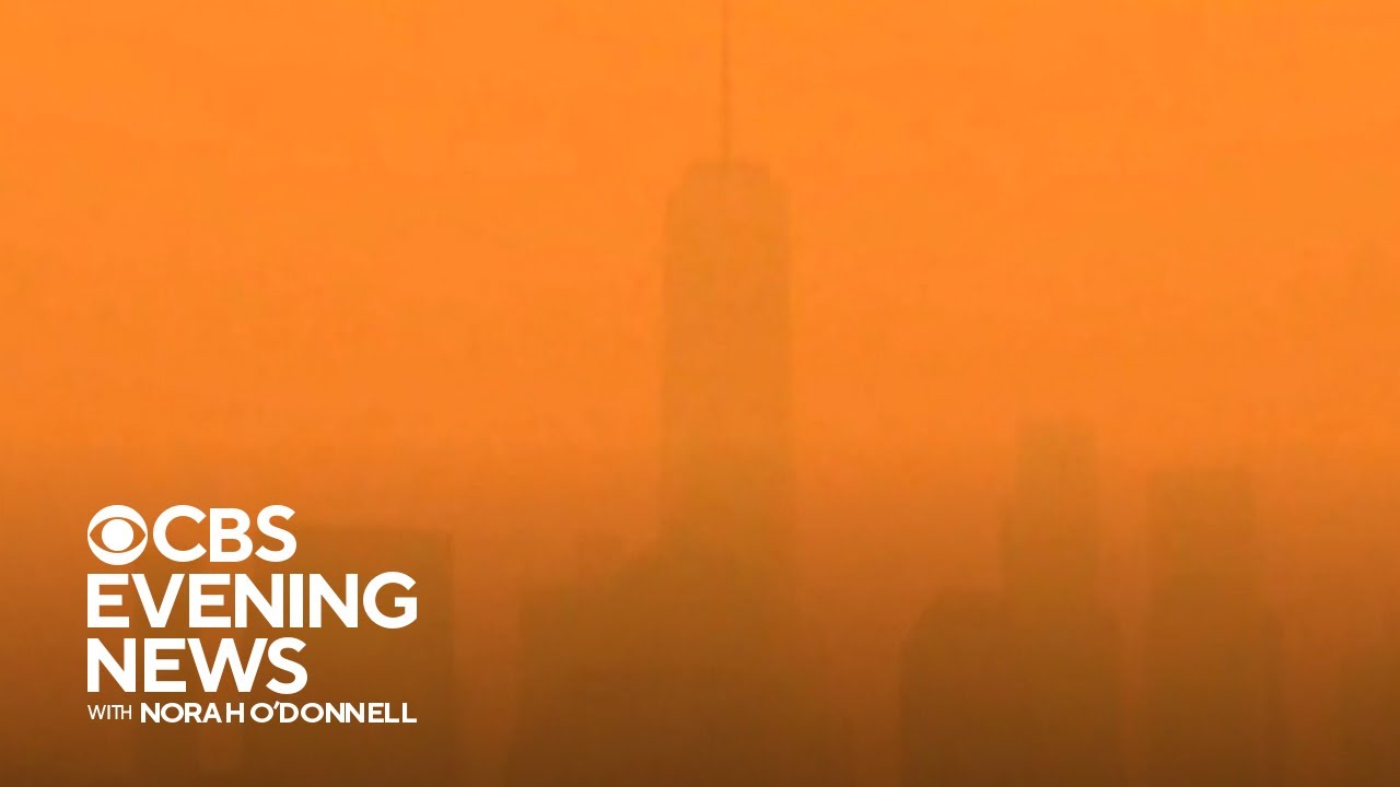 Smoke from Canada wildfires causes hazardous conditions along East Coast