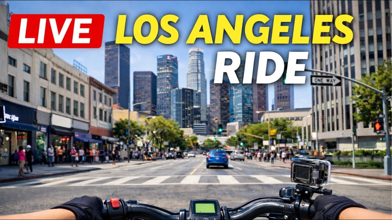 🔴 LIVE: Riding Through Downtown LA — What’s It Like Right Now?