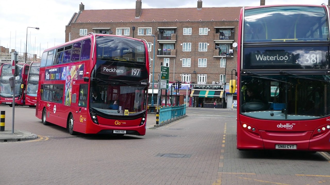 Buses at Work in Peckham 14th May 2020