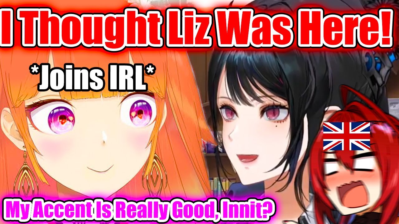Kiara Joins Nerissa&rsquo;s Stream IRL, Does a Better British Accent Than Liz, Then Leaves