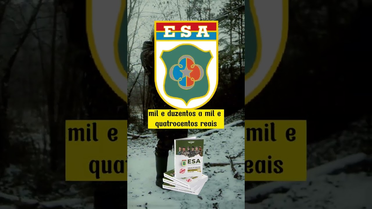 Urgente!! Saiu Edital ESA 2023