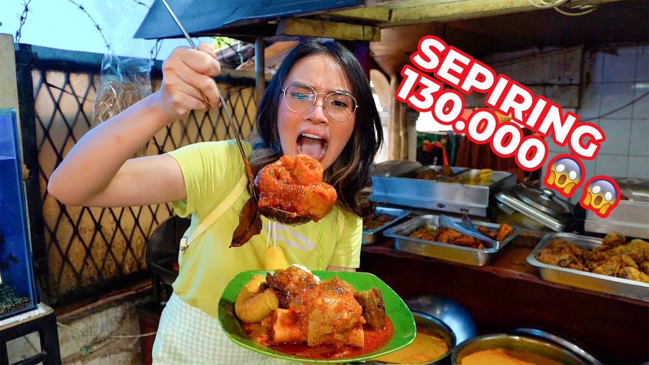 NASI PADANG TANPA SANTAN & GULA DI BELAKANG MALL MEWAH JAKARTA