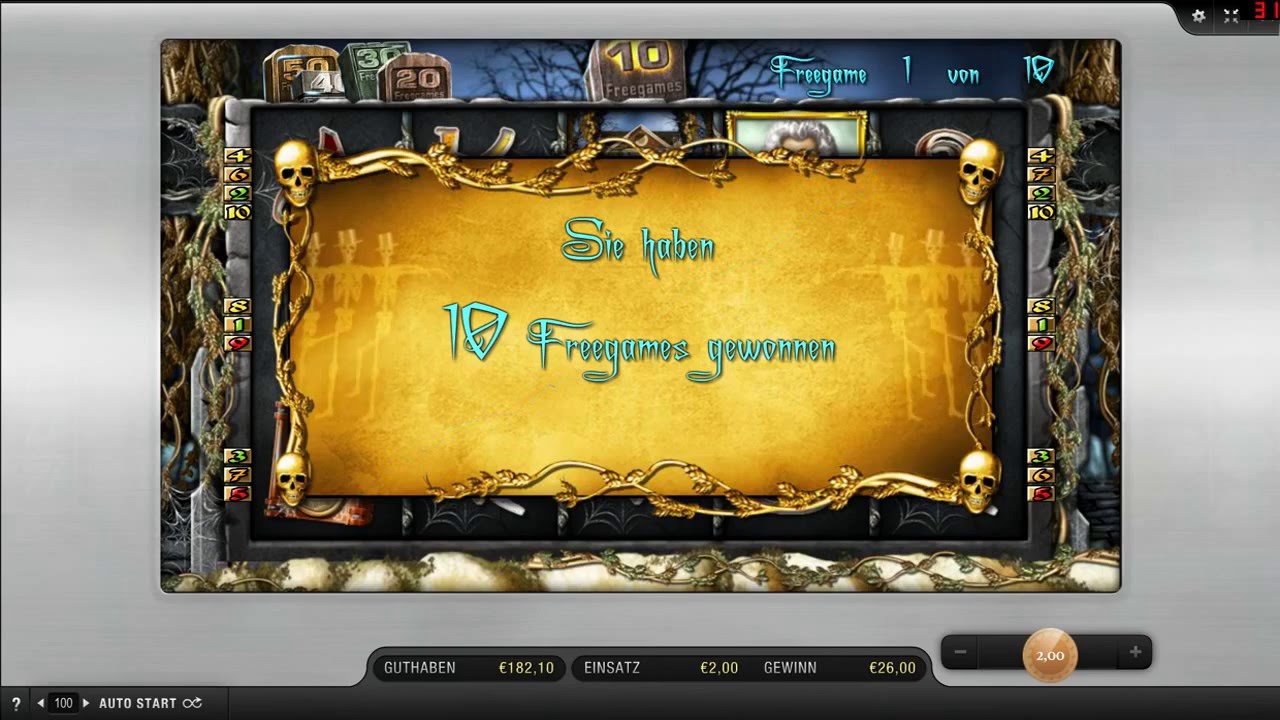 Merkur Magie Ghost Slider 2 &euro; Freispiele [Echtgeld] huge win!